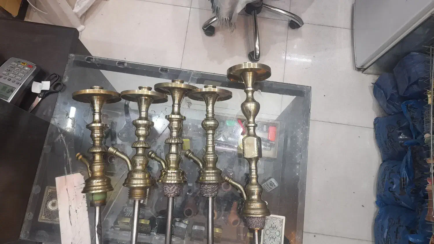 قلیان برنجی|کلکسیون اشیاء عتیقه|مشهد, شریف|دیوار