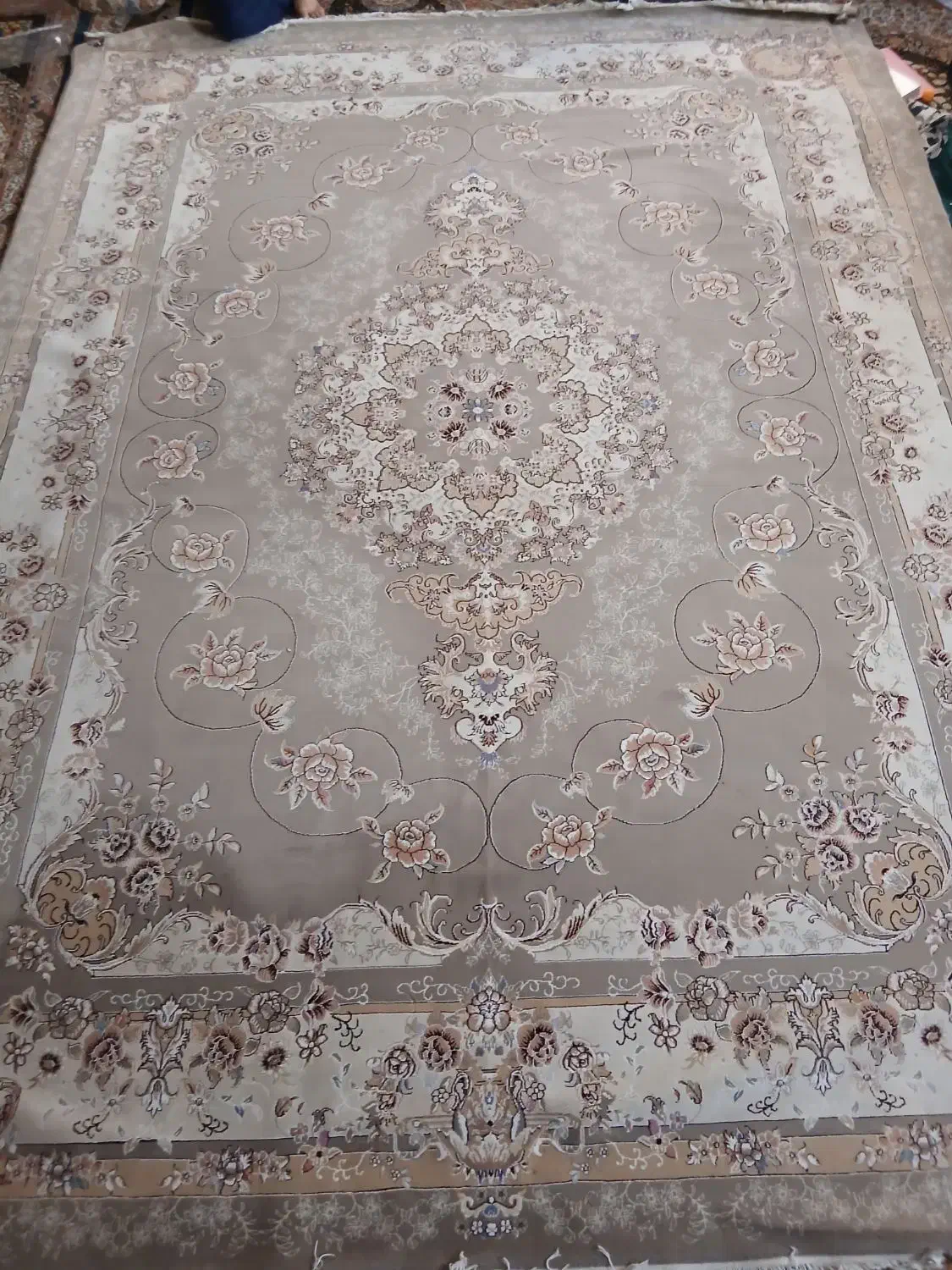 فرش ۱۲ متری رنگ گردویی|فرش|قم, انسجام|دیوار