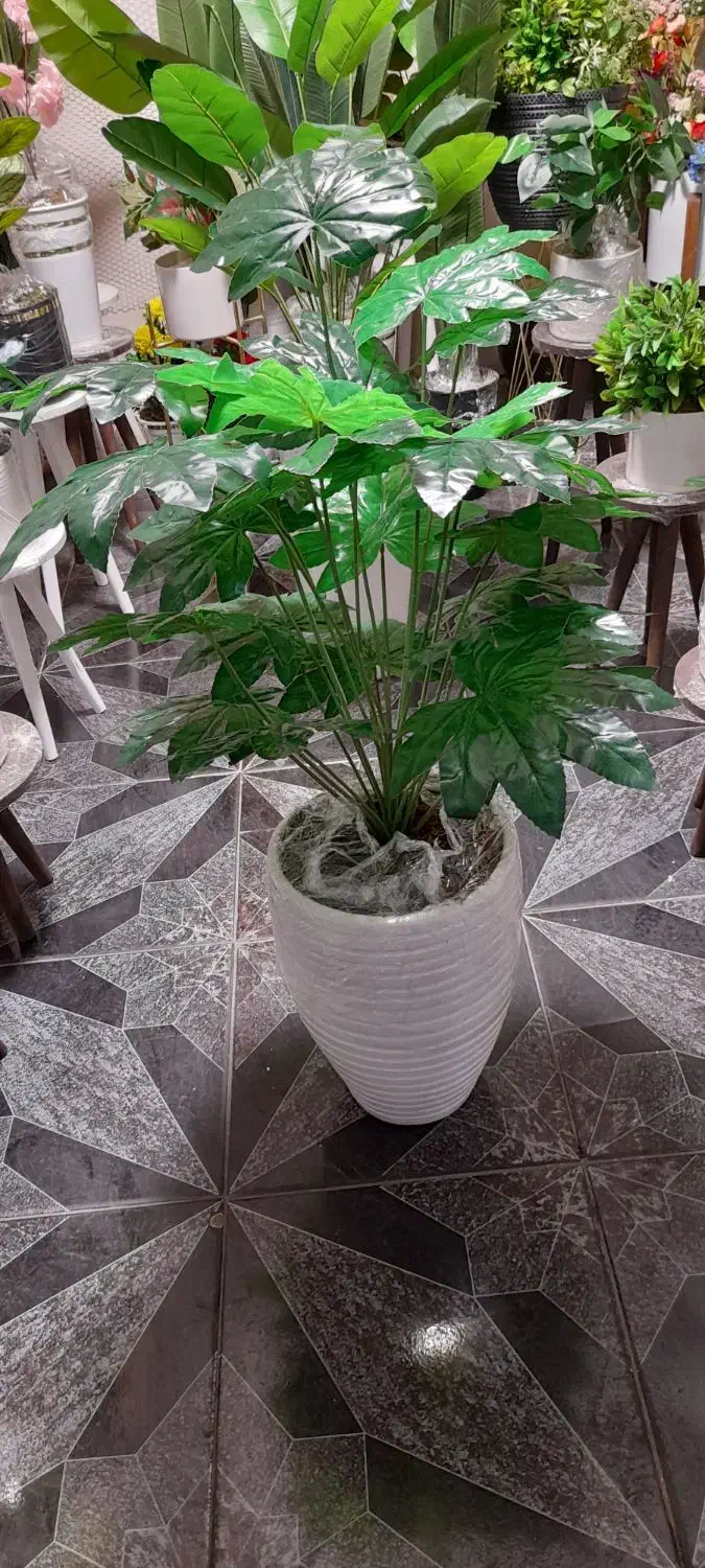 گلدان کنارسالنی|گل مصنوعی|قم, نیروگاه|دیوار