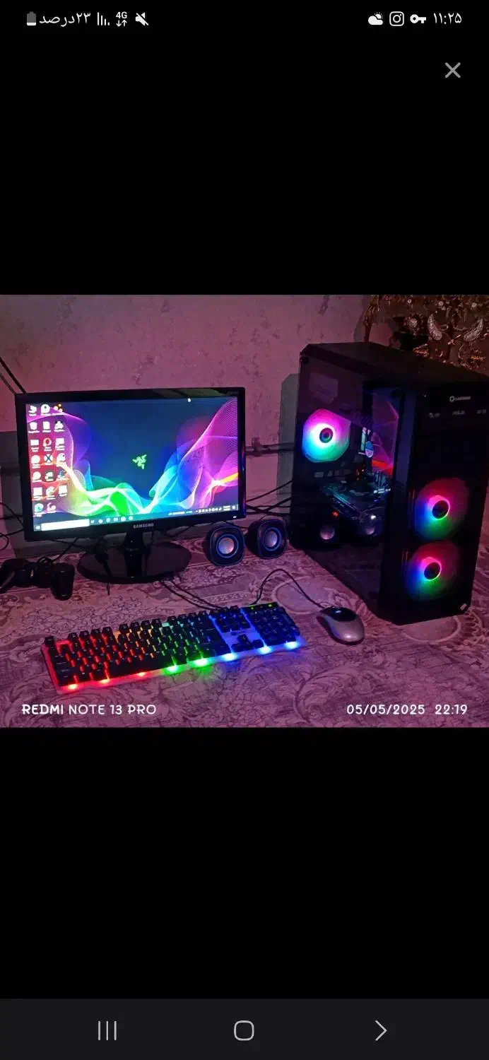 کامپیوتر گیمینگ، PC معاوضه با پوکو x6یاx7|رایانه رومیزی|خرم‌آباد, |دیوار