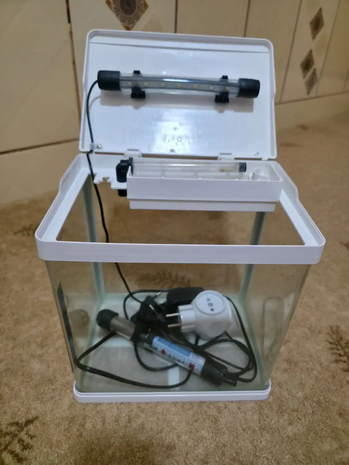 آکواریوم دلسا مدل k250|ماهی|لامرد, |دیوار