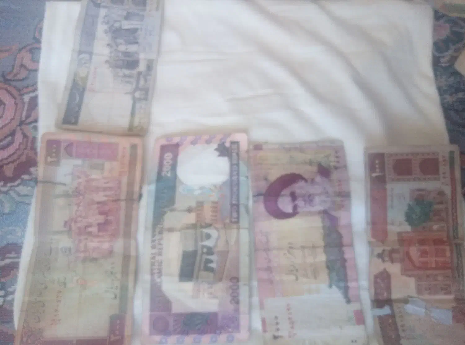 تعدای اسکناس و سکه زمان شاهی|کلکسیون سکه، تمبر، اسکناس|ری, شهرری|دیوار