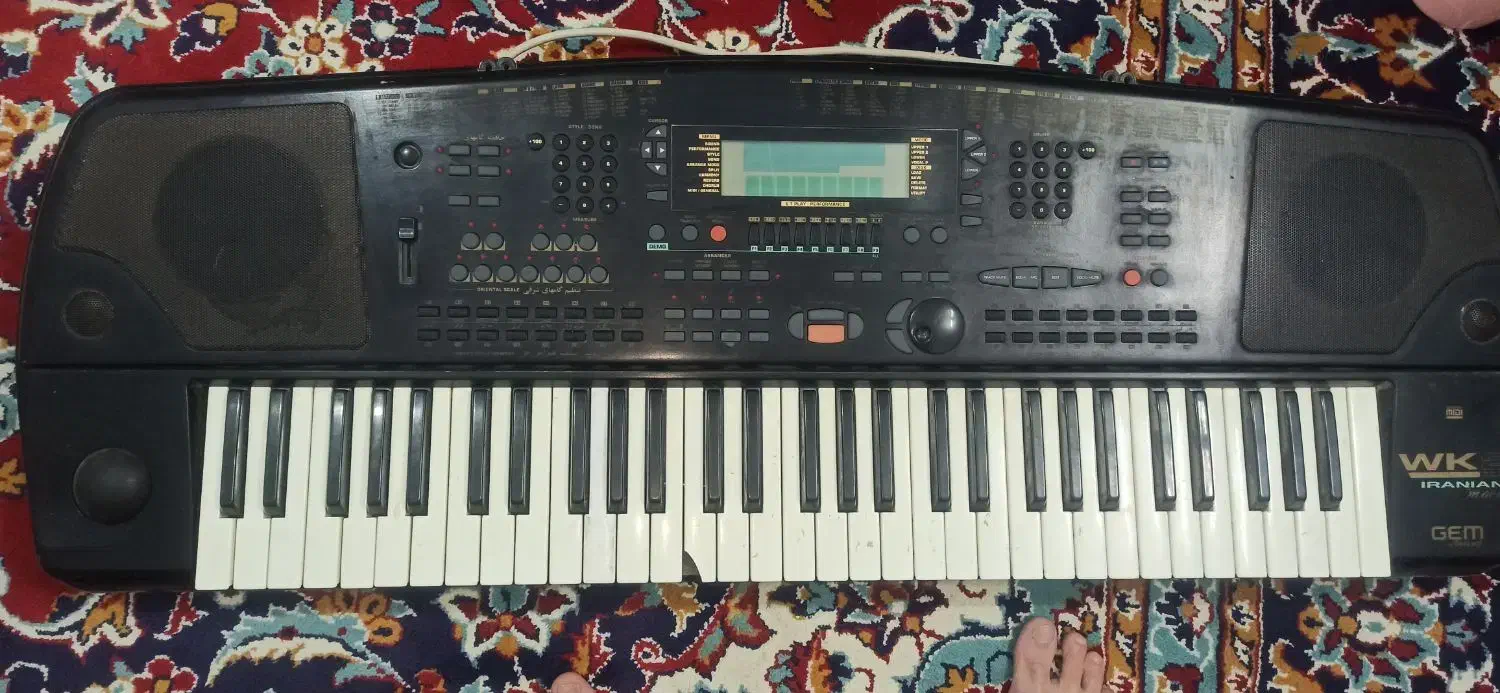 ارگ Gmwk2|پیانو، کیبورد، آکاردئون|سبزوار, فقیه سبزواری|دیوار