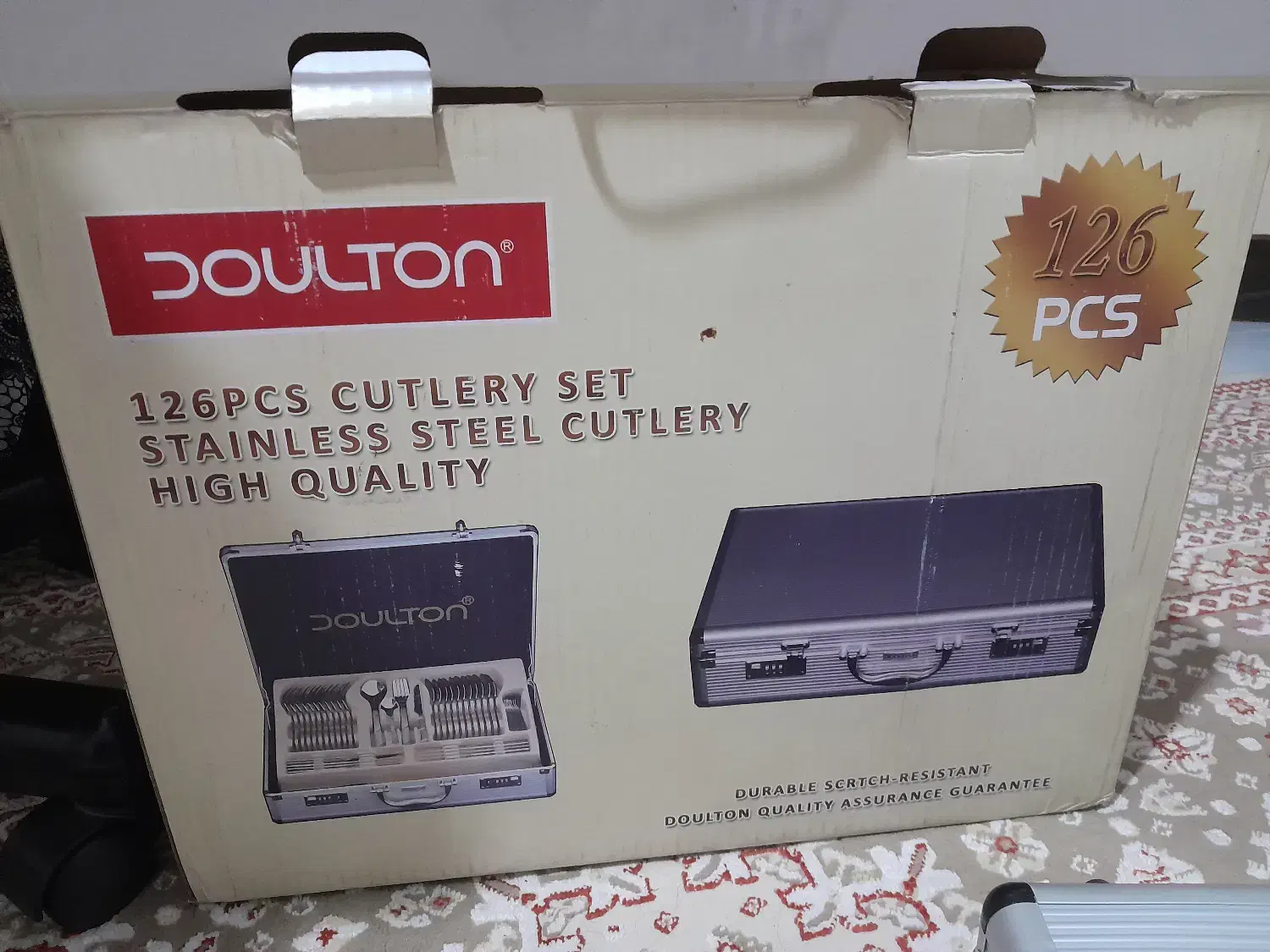 سرویس قاشق و چنگال 126پارچه|ظروف سرو و پذیرایی|تهران, درختی|دیوار