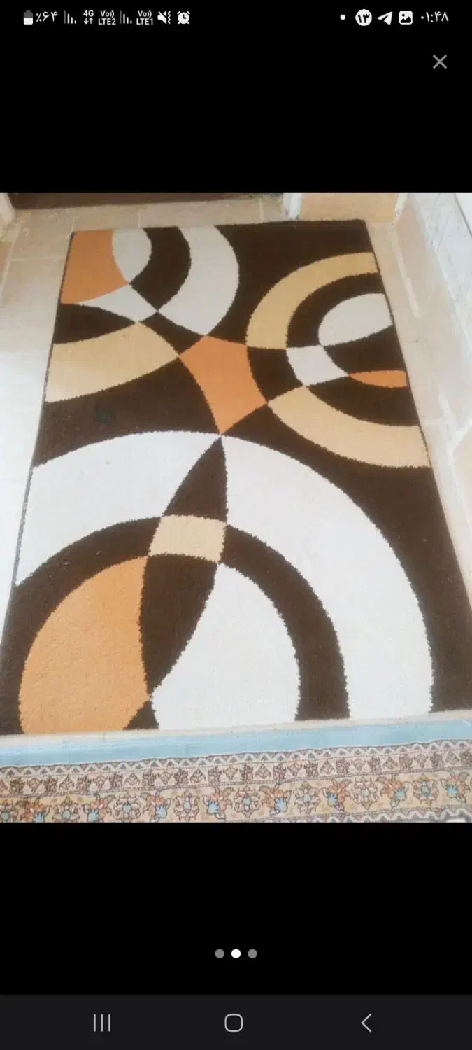 کنار فرش|گلیم، جاجیم، گبه|قم, پردیسان|دیوار