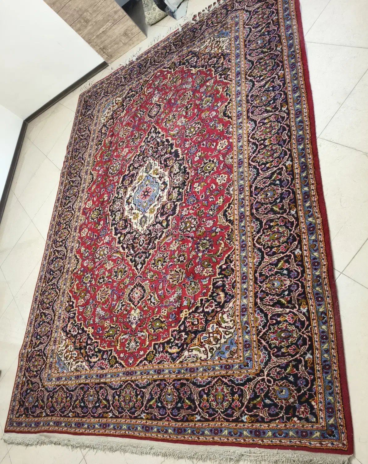 فرش دستباف ۹ متری نجف آباد اصفهان|فرش|تهران, علم و صنعت|دیوار