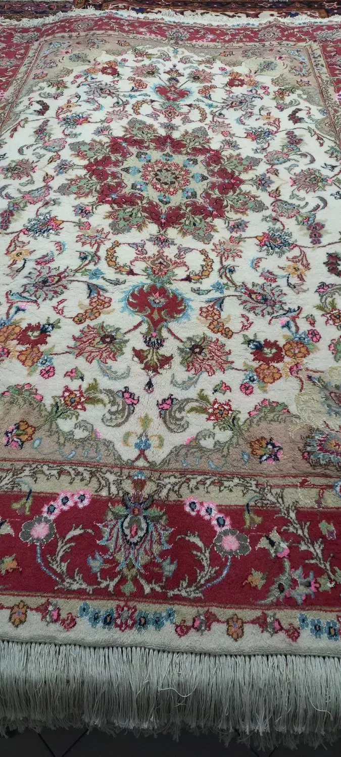 فرش دستبافت جفت ۶ متری کاشمر|فرش|تبریز, |دیوار