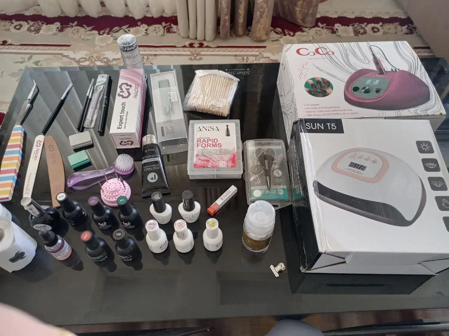 وسایل کاشت ناخن|آرایشی، بهداشتی، درمانی|گنبد کاووس, |دیوار