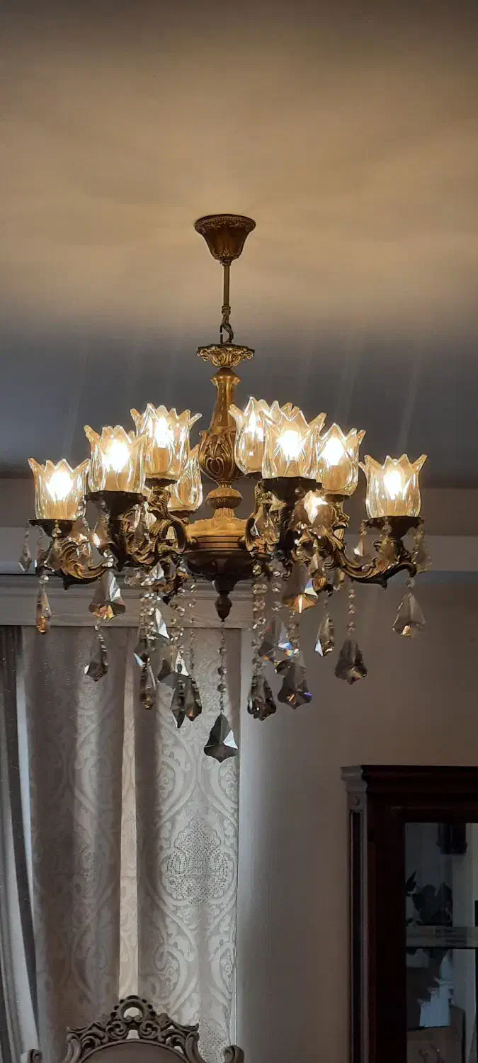 لوستر  آرامیس|لوستر و چراغ آویز|پردیس, فاز ۸|دیوار