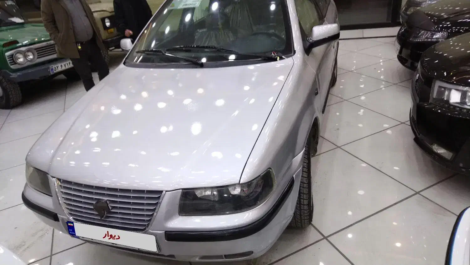 سمند معمولی نقره ای|خودرو سواری و وانت|کرمان, |دیوار