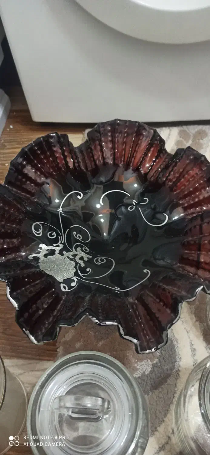 جا میوه ای بزرگ|ظروف سرو و پذیرایی|قم, بوستان جوان|دیوار