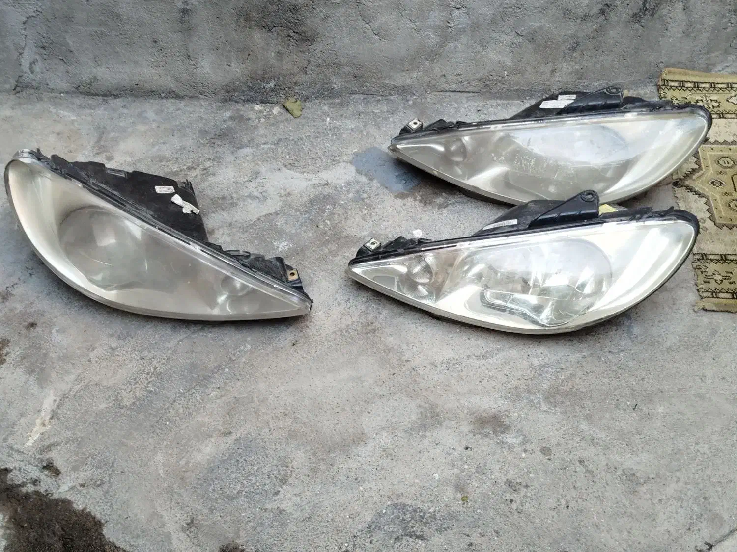 سه تا چراغ 206|قطعات یدکی و لوازم جانبی|تکاب, |دیوار