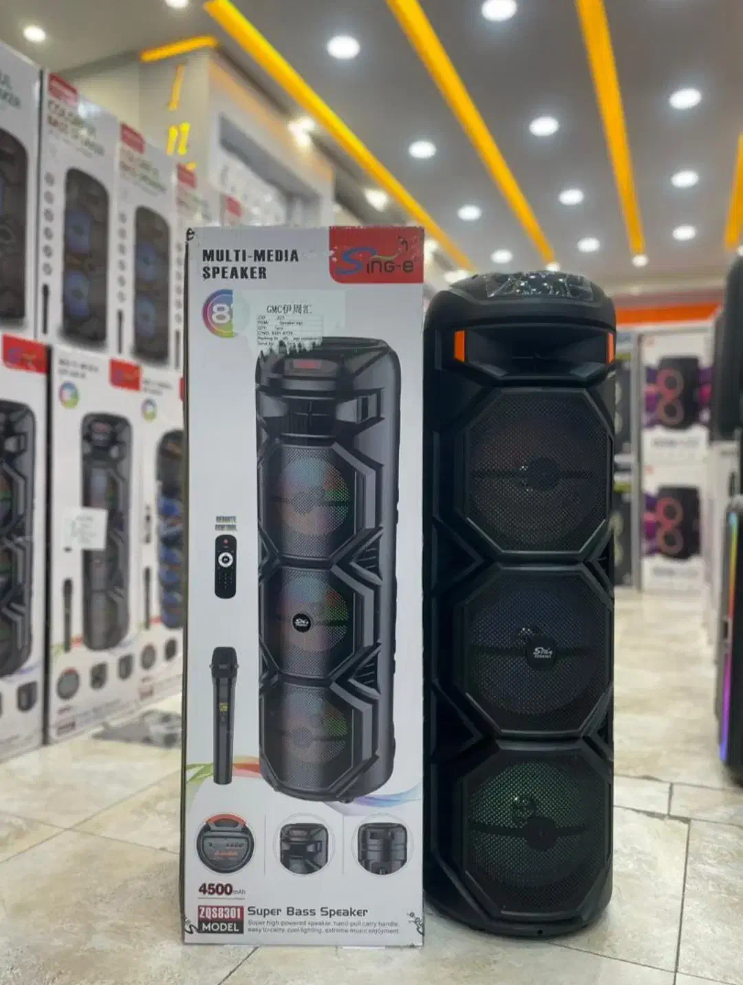 باند اسپیکر بلوتوثی بزرگ قوی برای عروسی|سیستم صوتی خانگی|تبریز, |دیوار