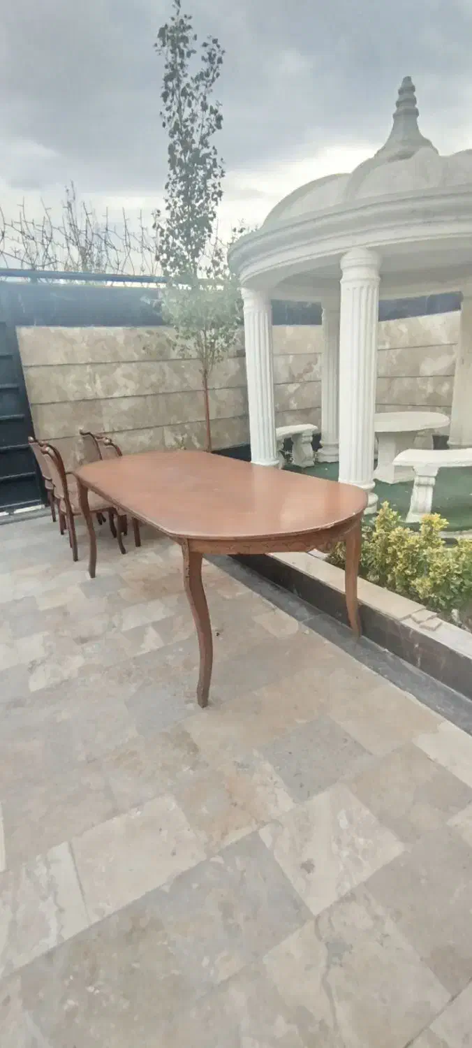 فروش ۲دست میز نهارخوری ۶نفره سالم|میز و صندلی غذاخوری|رودهن, |دیوار