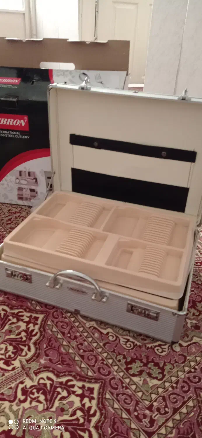 چمدان قاشق وچنگال|ظروف سرو و پذیرایی|پاکدشت, پاکدشت (مامازند)|دیوار