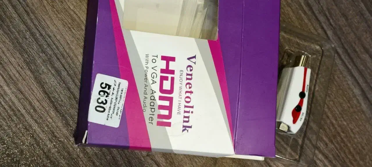 مبدل HDMI به VGA همراه با انتقال صدا|قطعات و لوازم جانبی رایانه|مشهد, سعد آباد|دیوار