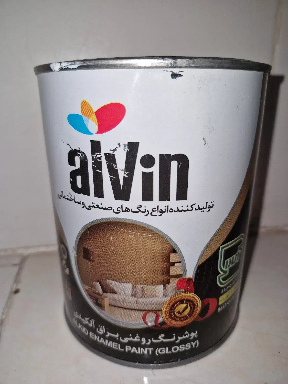 رنگ روغنی|مصالح و تجهیزات ساختمان|مشهد, هدایت|دیوار