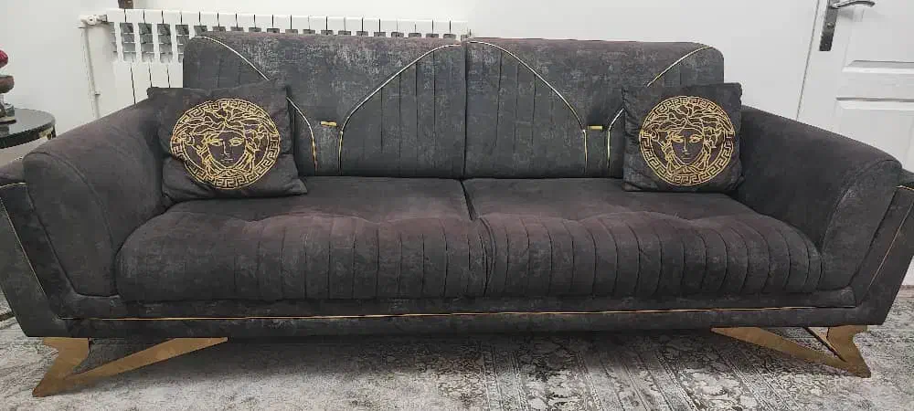 ست مبل ده نفره  تختخواب شو راحتی بسیار شیک|مبلمان خانگی و میز عسلی|دماوند, گیلاوند|دیوار