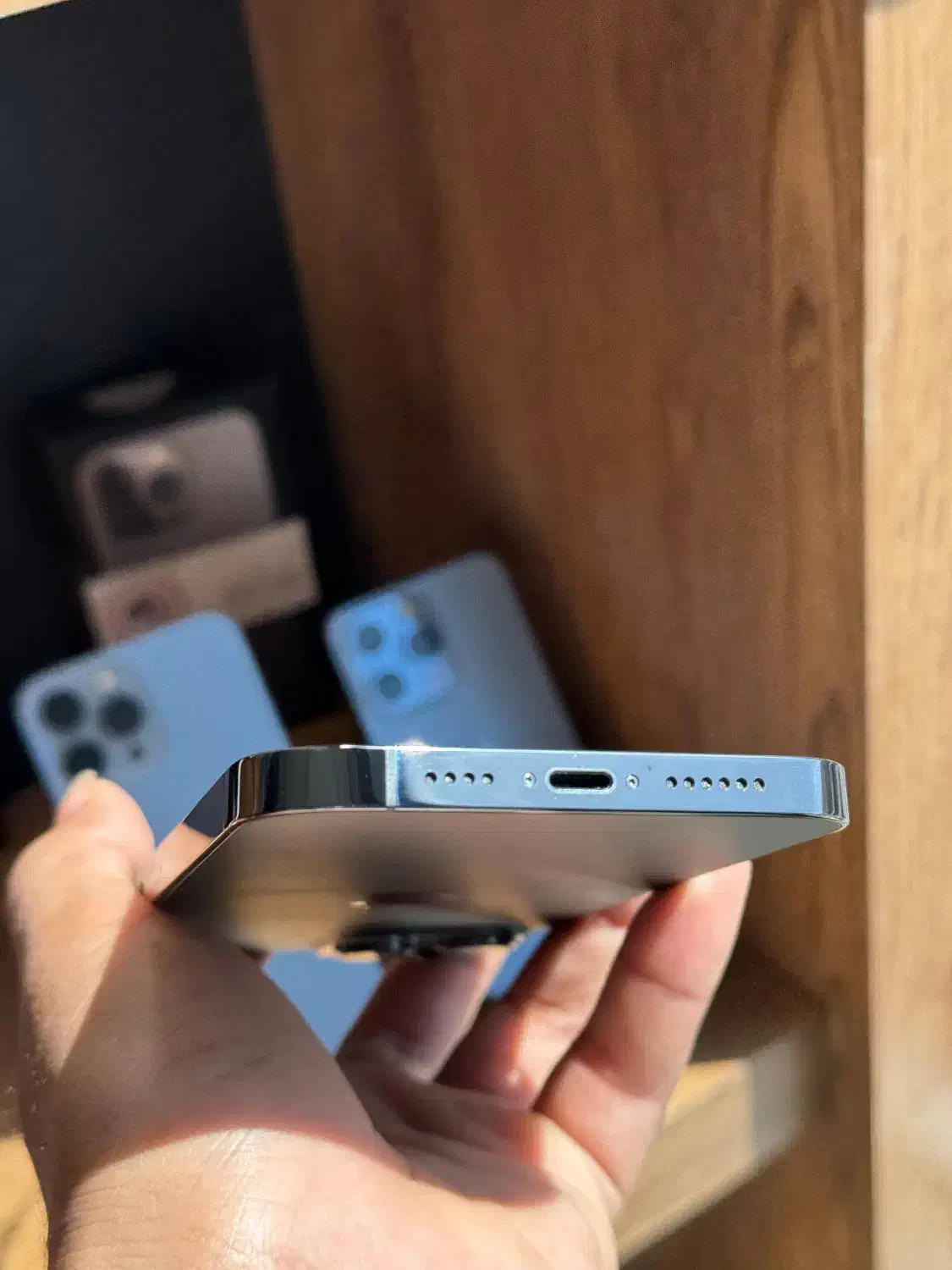 iphone 13 pro max حافظه ۲۵۶ پک اصلی zaa باتری89|موبایل|مشهد, احمدآباد|دیوار