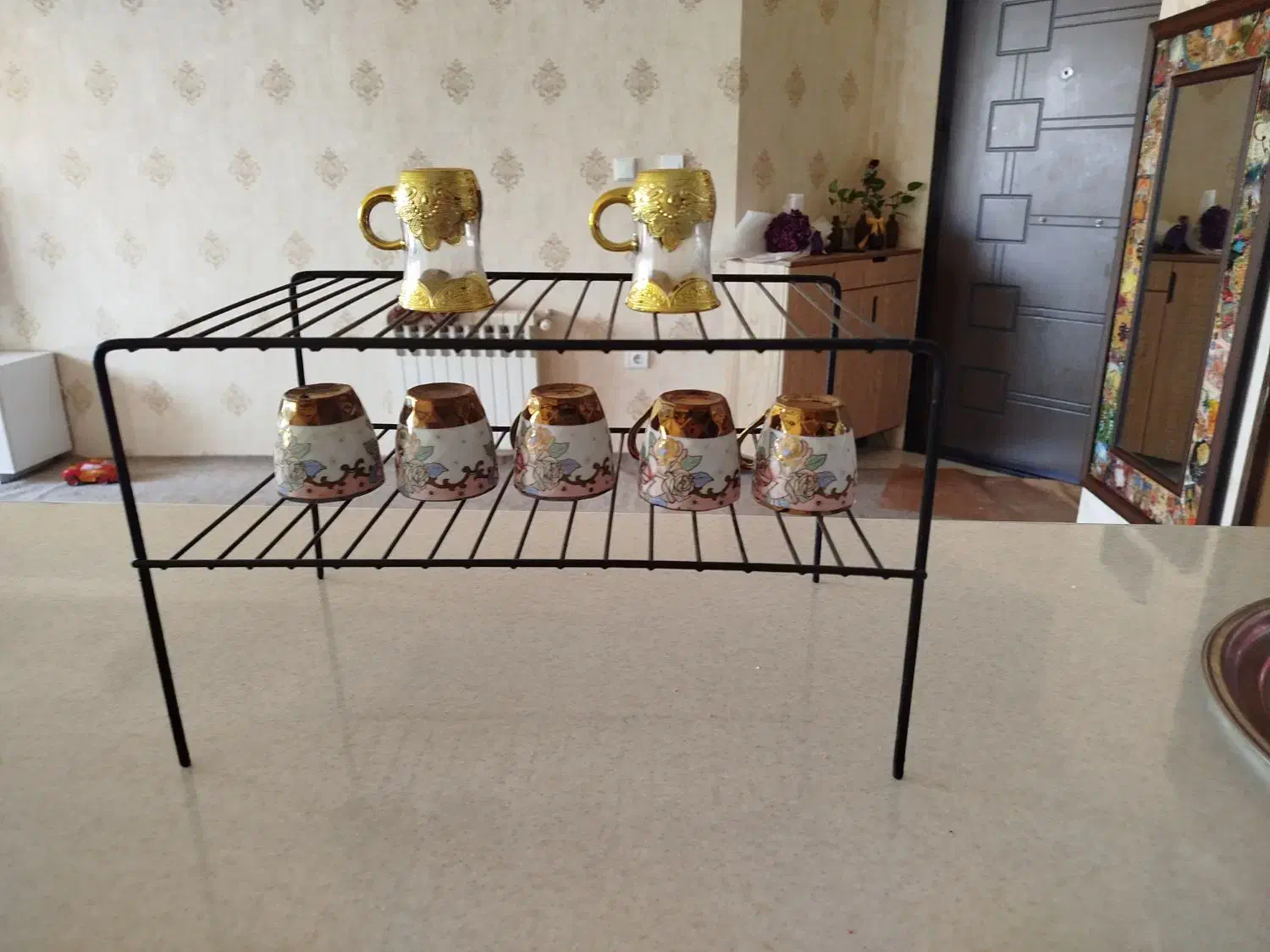 راف نظم دهنده کابینت|آب‌چکان و نظم‌دهنده ظروف|شیراز, میانرود|دیوار