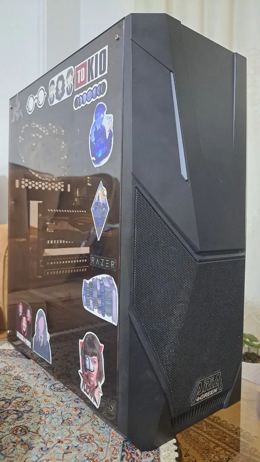 سیستم،کیس گیمینگ نسل ۹،گرافیک ۴ گیگ،رم ۱۶ گیگ|رایانه رومیزی|آمل, |دیوار