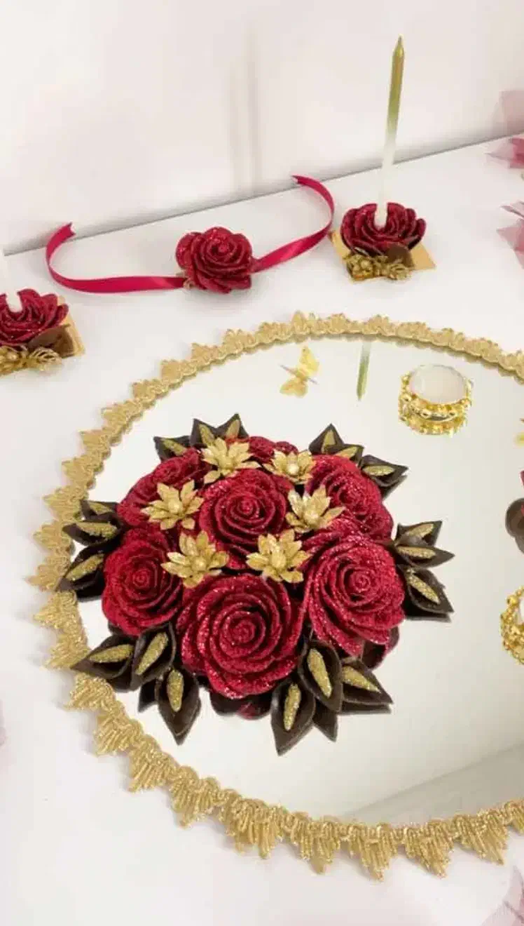 تزیین حنا عروس|صنایع دستی و سایر لوازم تزئینی|فیروزآباد (فارس), |دیوار