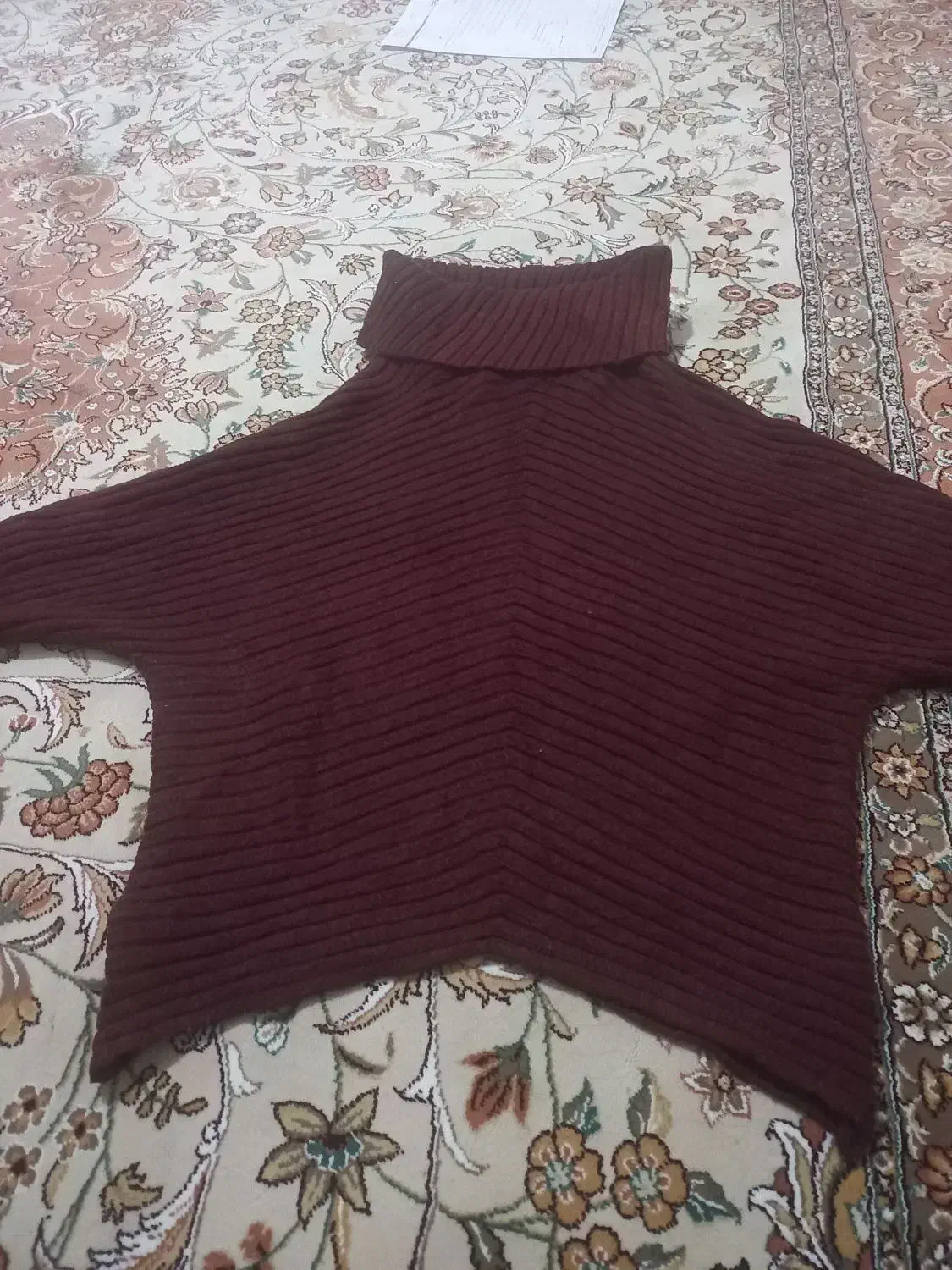 بلوز بافت اولی موهر دومی یقه اسکی|لباس|اراک, |دیوار