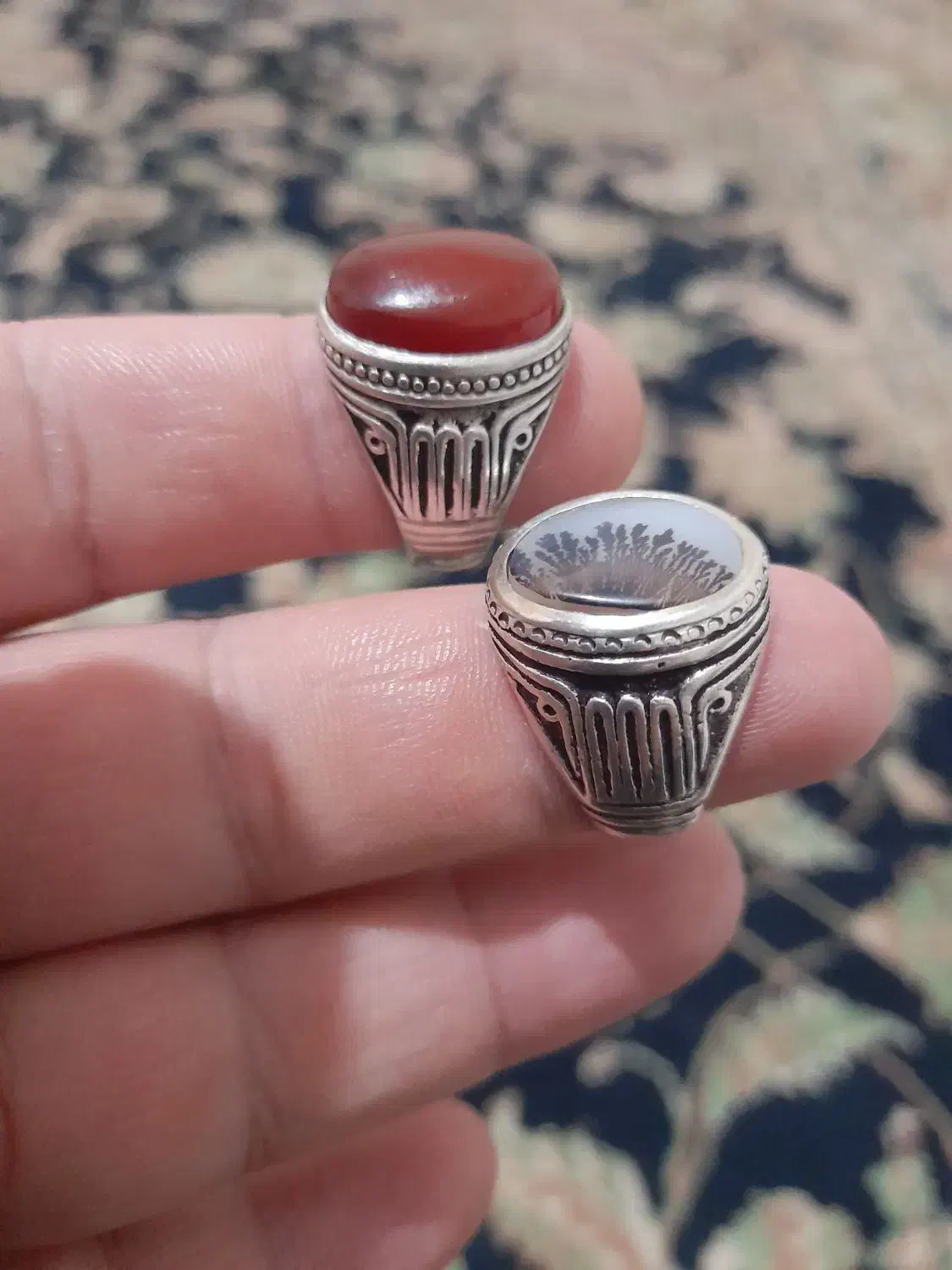 انگشتر زیبا و نقره|جواهرات|ارطه, |دیوار