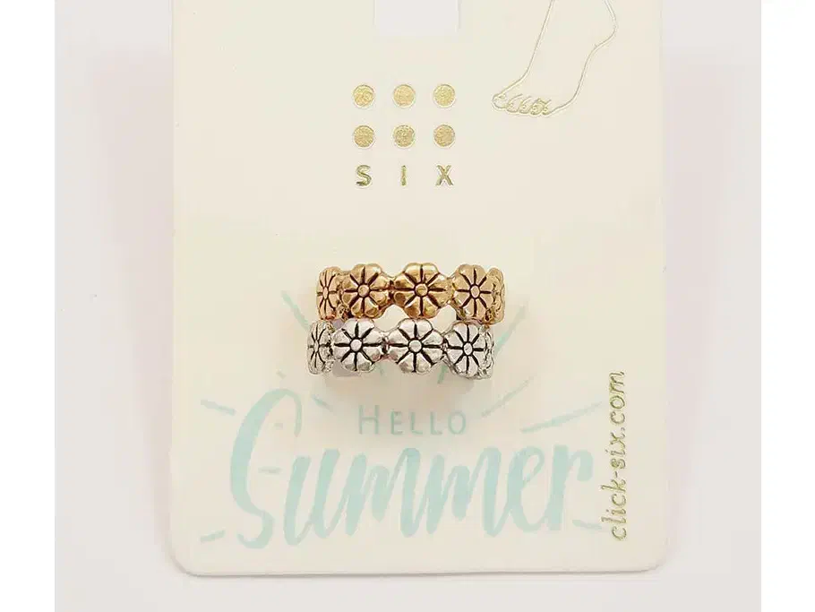 انگشتر پا ساده دوتایی چند رنگ|بدلیجات|سنندج, |دیوار