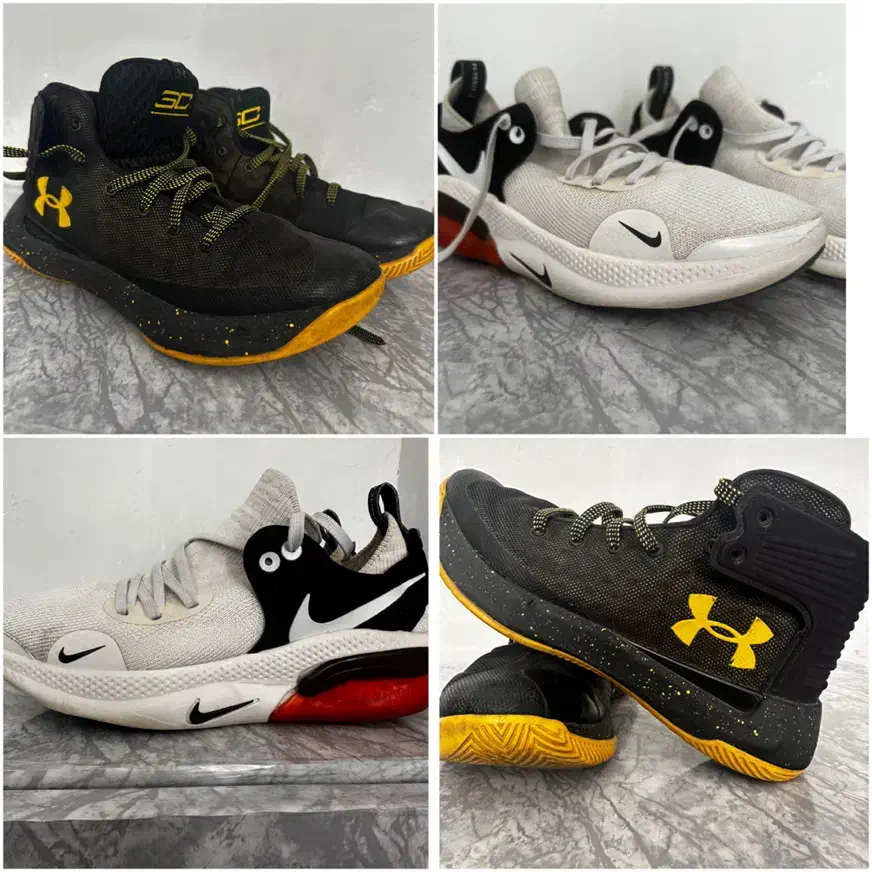 دو عدد کفش اسپورت آندرآرمور  و نایک اصل|کیف، کفش، کمربند|شیراز, شهرک فرهنگیان|دیوار