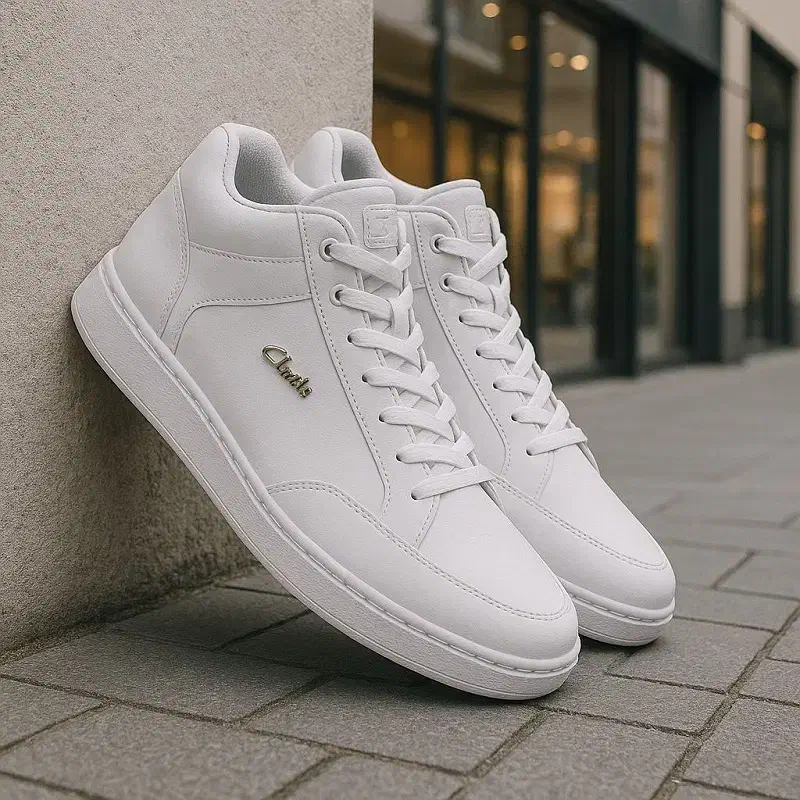 نیم بوت بندی مردانه clarks-سفید|کیف، کفش، کمربند|تهران, سلسبیل جنوبی|دیوار