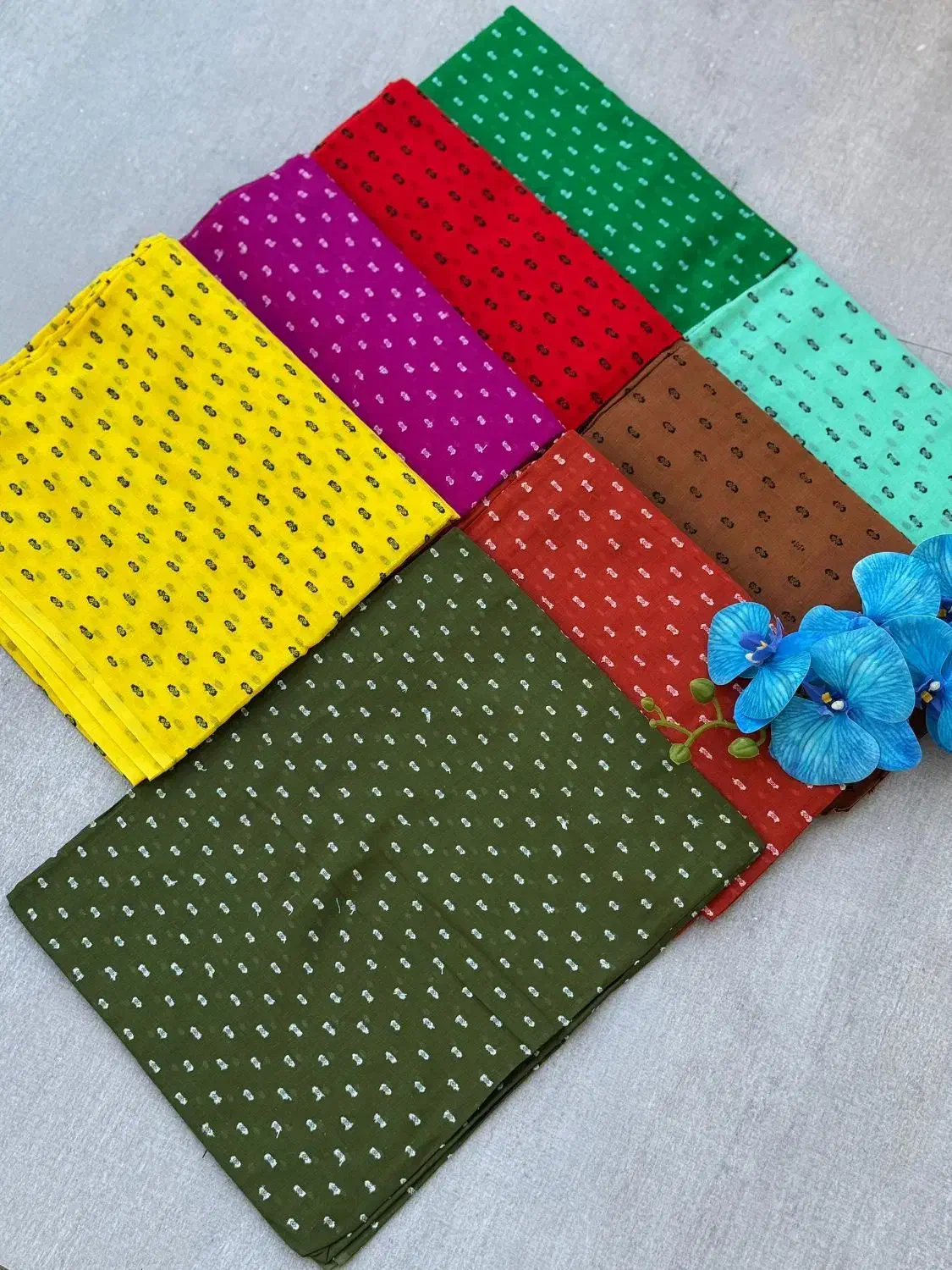 لیسی بندری(شال هندی) تک و عمده|لباس|قشم, |دیوار