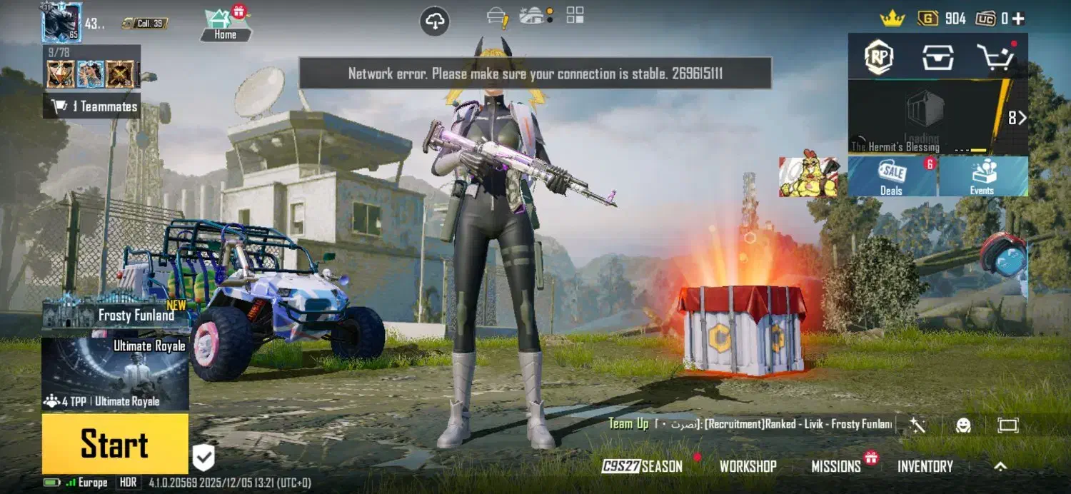 اکانت پابجی موبایل|کنسول، بازی ویدئویی و آنلاین|سراوان, |دیوار