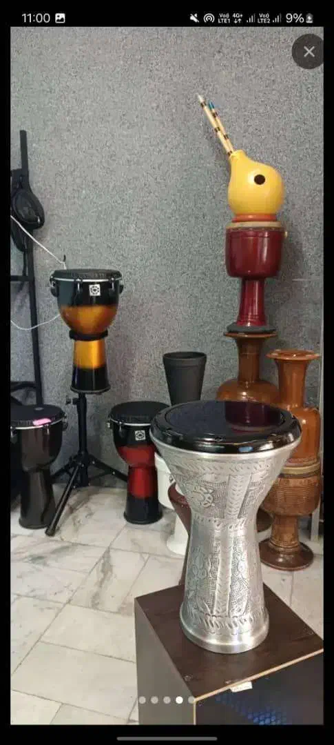 تمپو آنجل|سازهای سنتی|شیراز, سیلو|دیوار