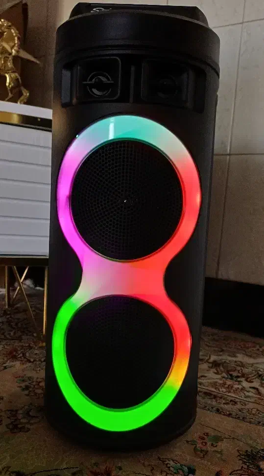 اسپیکر حرفه ای با صدای فوق العاده و میکروفون|سیستم صوتی خانگی|سقز, |دیوار