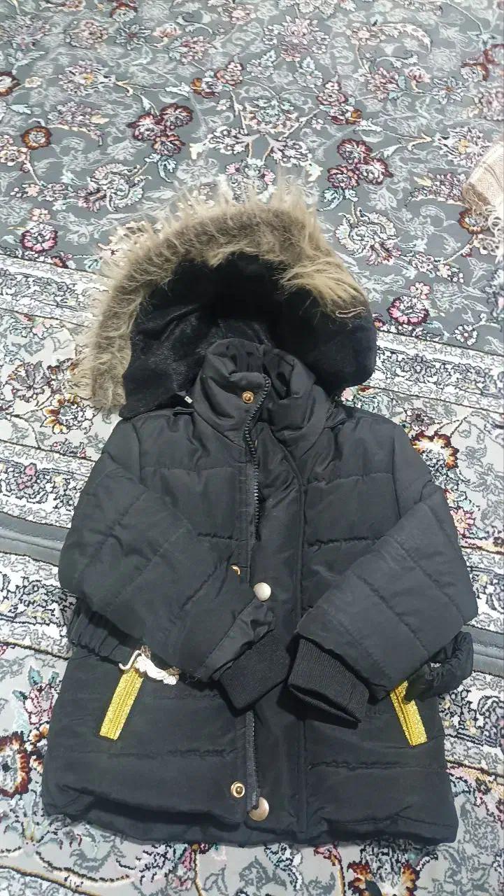 کاپشن دخترانه|کفش و لباس بچه|بوکان, |دیوار