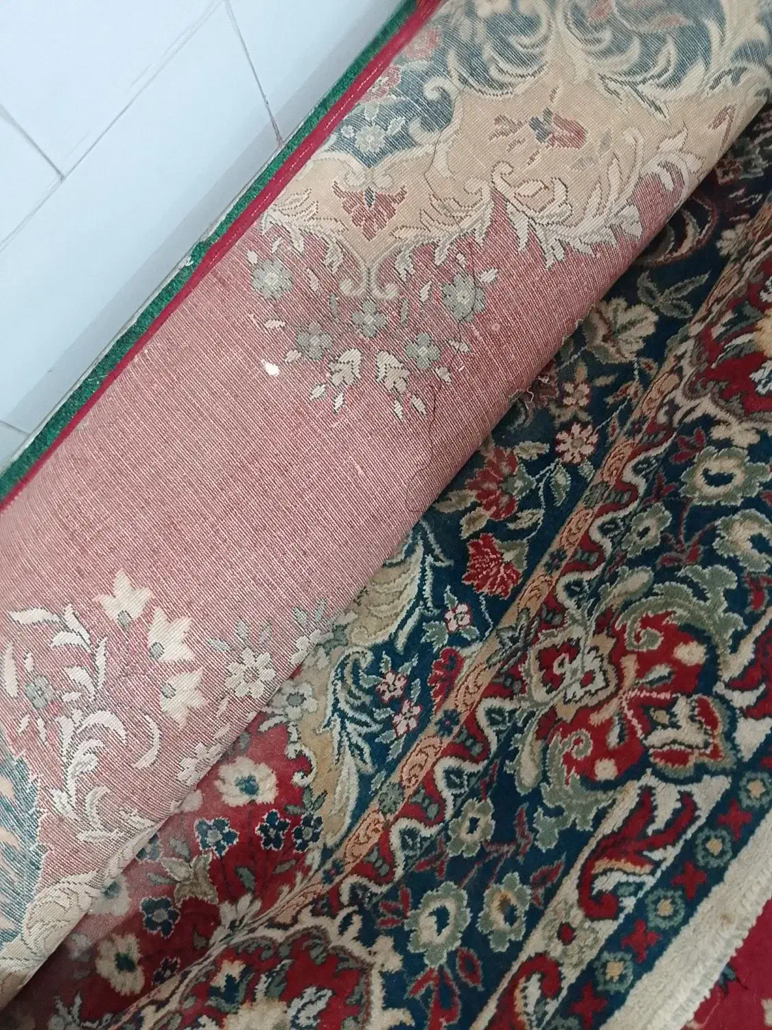 فرش ۱۲متری در حد نو|فرش|برازجان, |دیوار