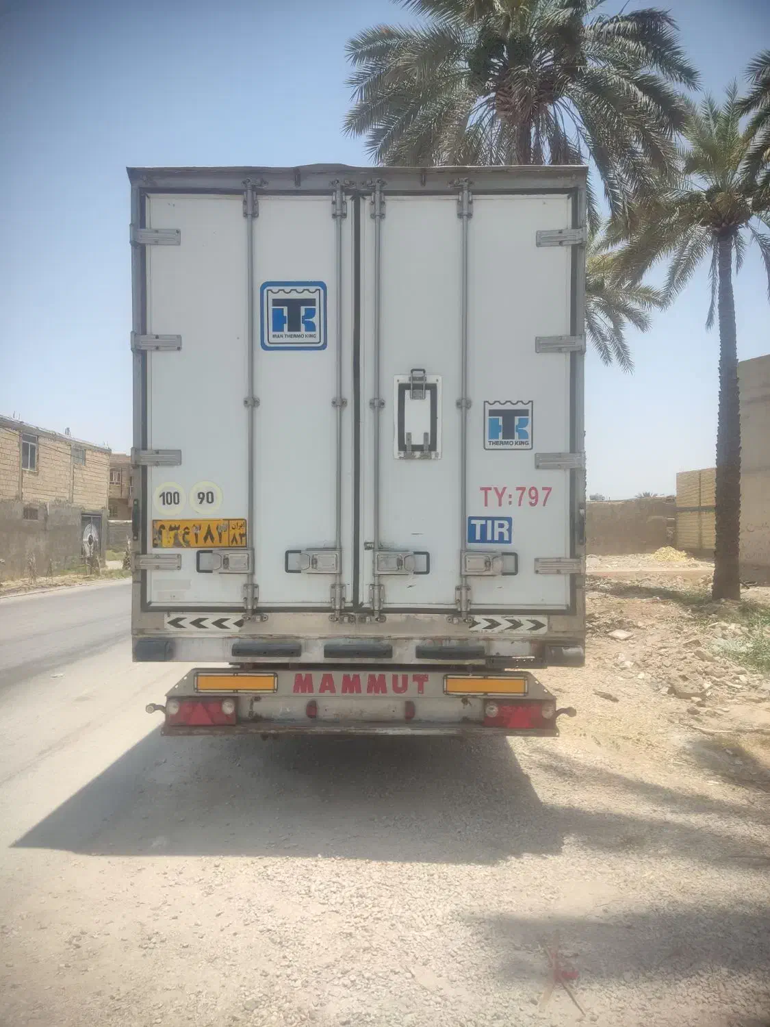 تریلی یخچال ماموت|خودرو سنگین|شیراز, درکی|دیوار