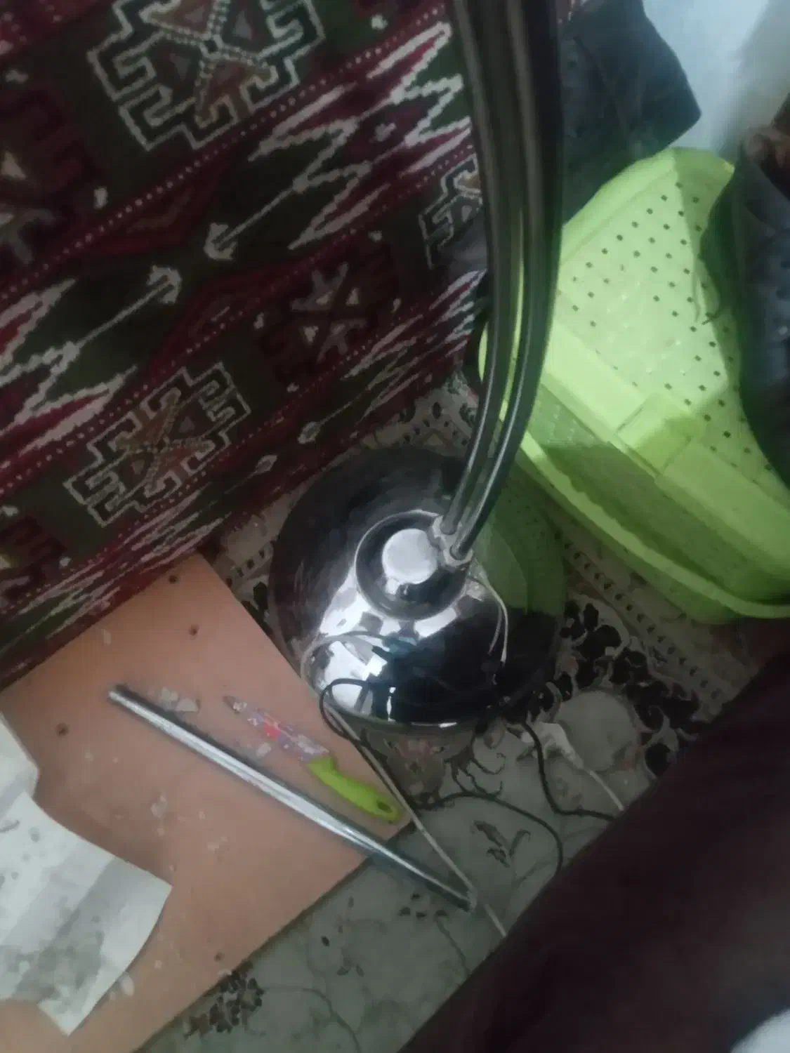 آباژور گل لاله تمام استیل|چراغ خواب و آباژور|ورامین, ورامین|دیوار