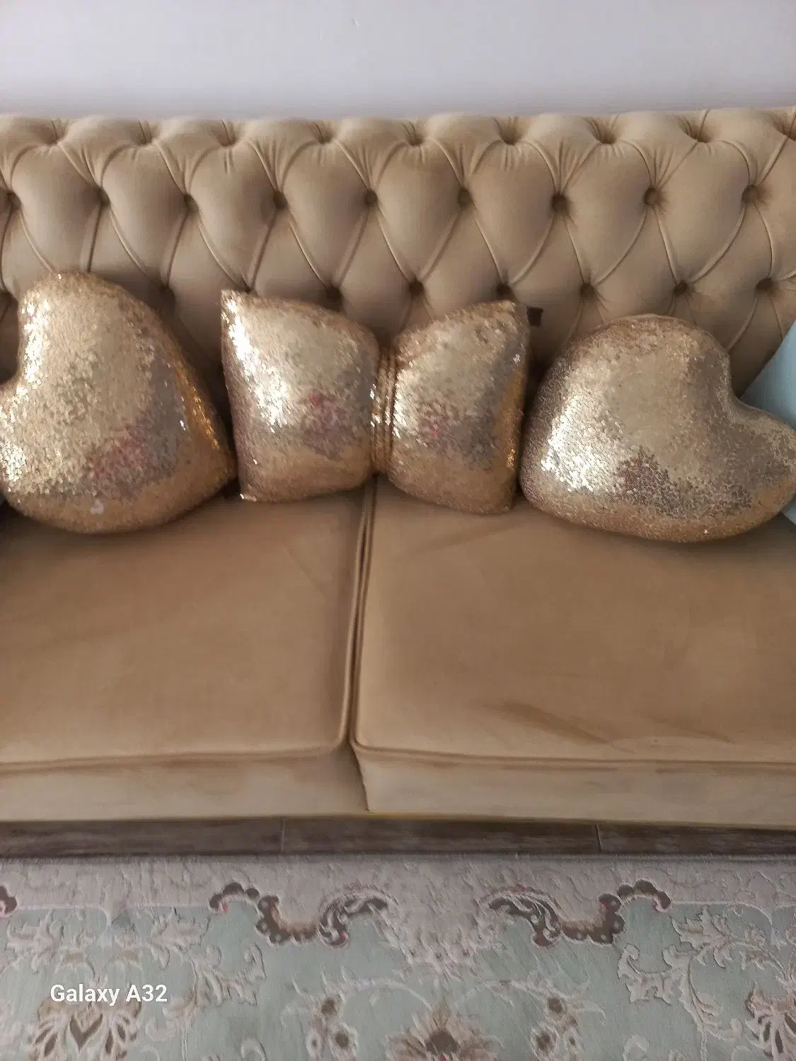 سه عدد کوسن|پرده، رانر، رومیزی|لنگرود, |دیوار