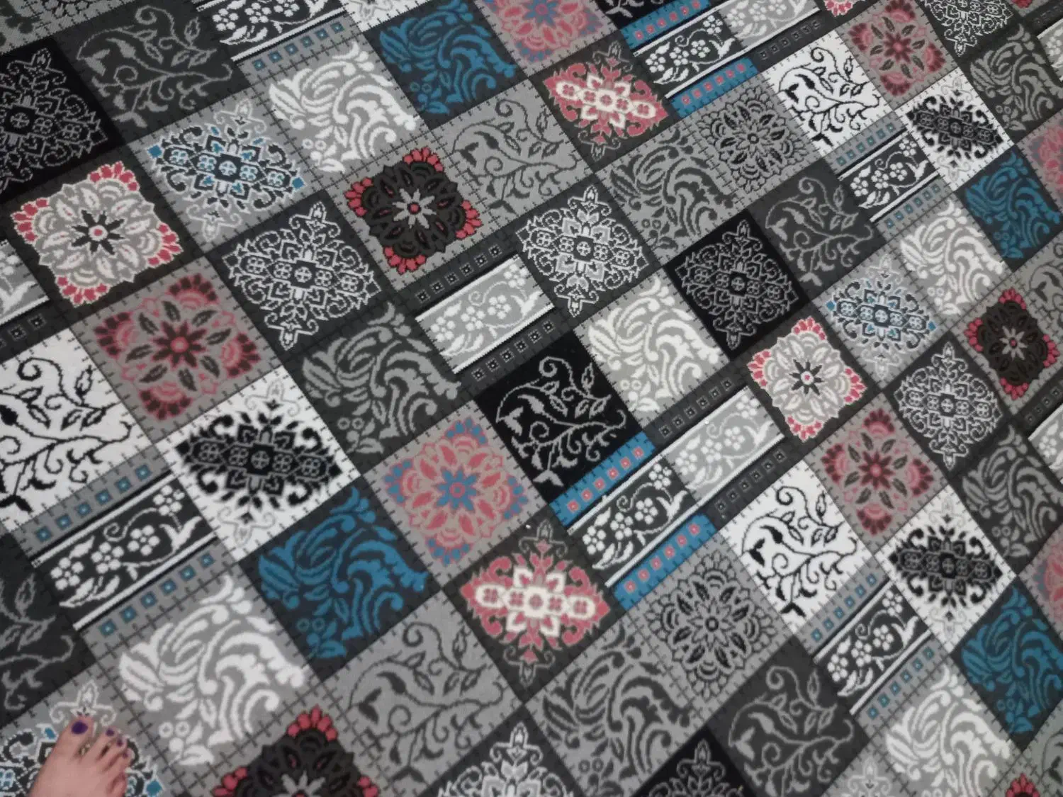 گلیم|گلیم، جاجیم، گبه|قم, باجک سه|دیوار