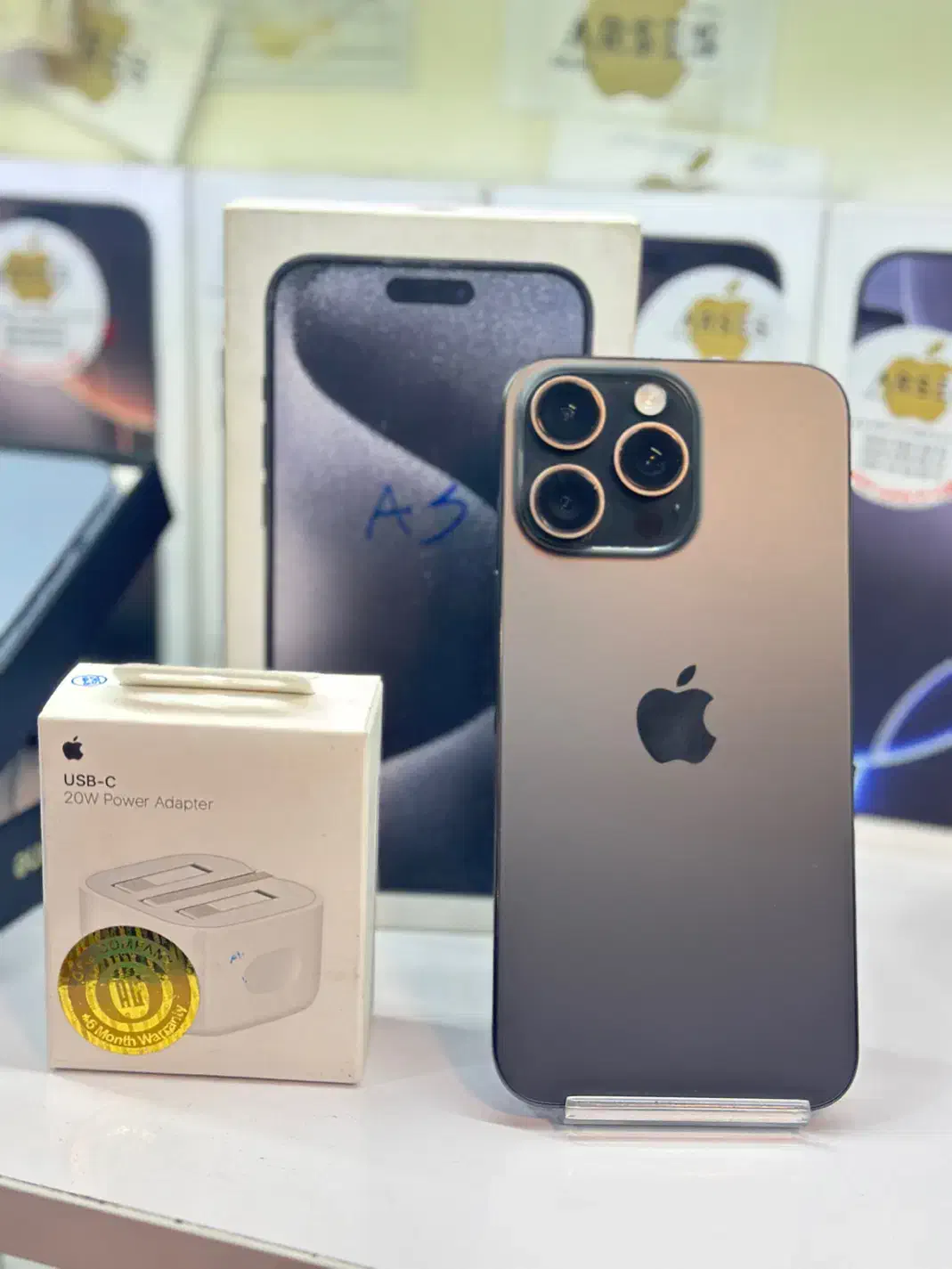 Iphone 15 Pro max 256GB با ریجستر باتری 98 درصد|موبایل|کرج, کوی امامیه|دیوار
