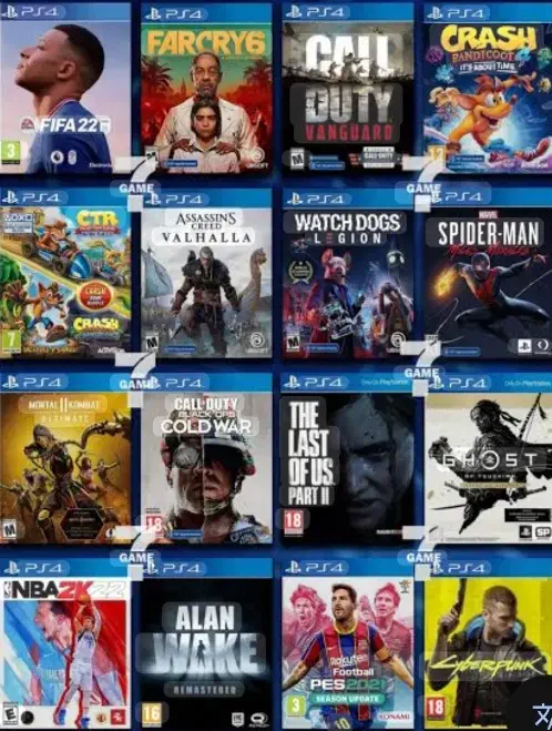 انواع بازی های کپی خور برای ps3وps4وps5|کنسول، بازی ویدئویی و آنلاین|قم, هفت تیر|دیوار