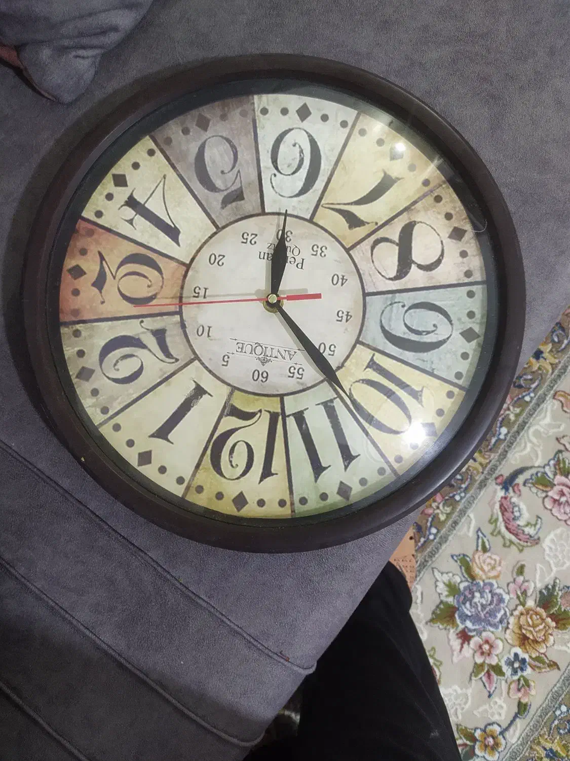 دست دو|ساعت دیواری و تزئینی|قروه, |دیوار