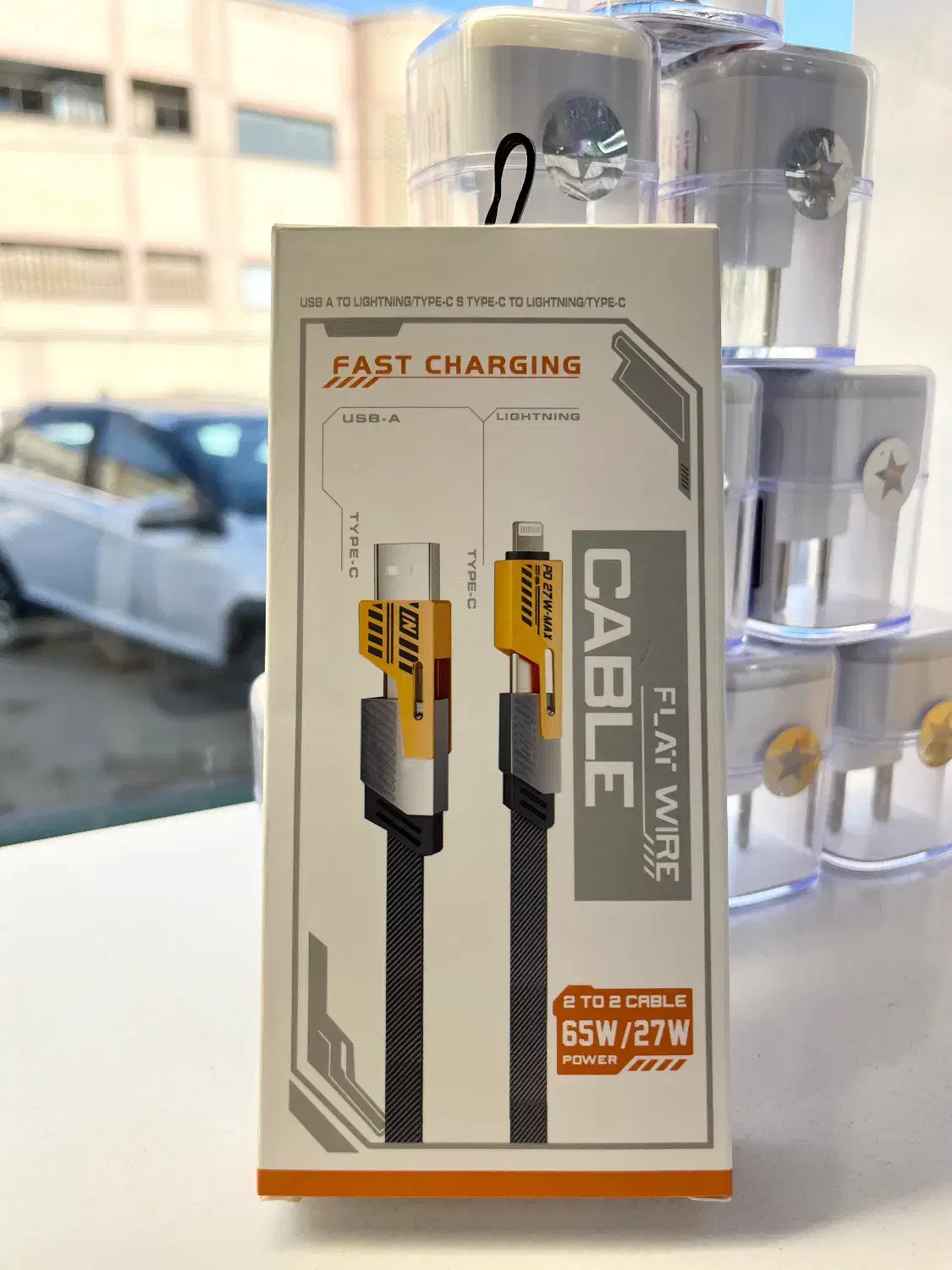 کابل ۴ کاره با بهترین کیفیت|لوازم جانبی موبایل و تبلت|قم, چهل درخت|دیوار