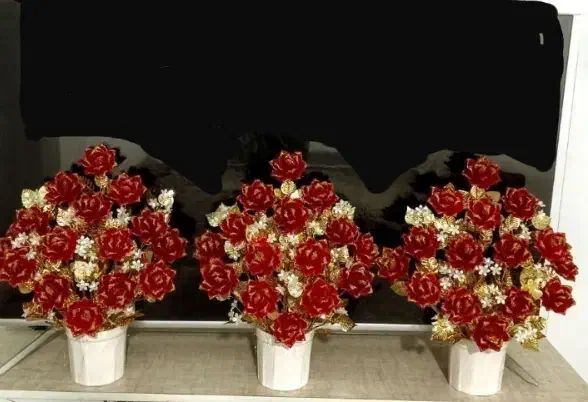 سازنده انواع مدل گل و درانواع جنس باتنوع کاری بالا|صنایع دستی و سایر لوازم تزئینی|سراب, |دیوار