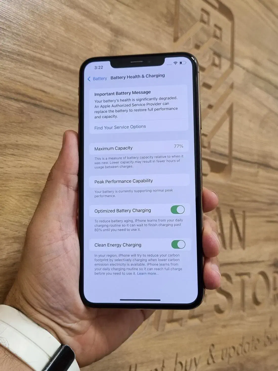 آیفون XS max دوسیمZA بدون نقطه اک 256|موبایل|مشهد, هنرستان|دیوار