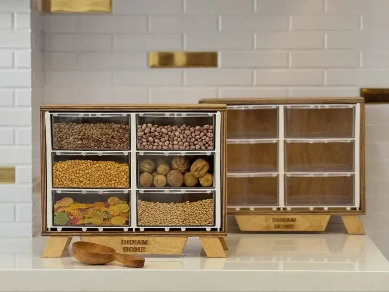 جاحبوباتی/جابرنجی/جا ادویه(اقساط بدون چک)|ظروف نگهدارنده، پلاستیکی، یکبارمصرف|یزد, |دیوار