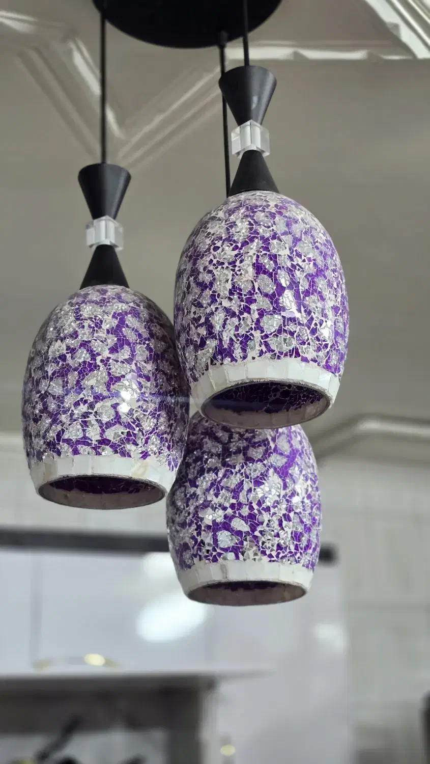 چراغ آویز|لوستر و چراغ آویز|اصفهان, باغ فدک|دیوار