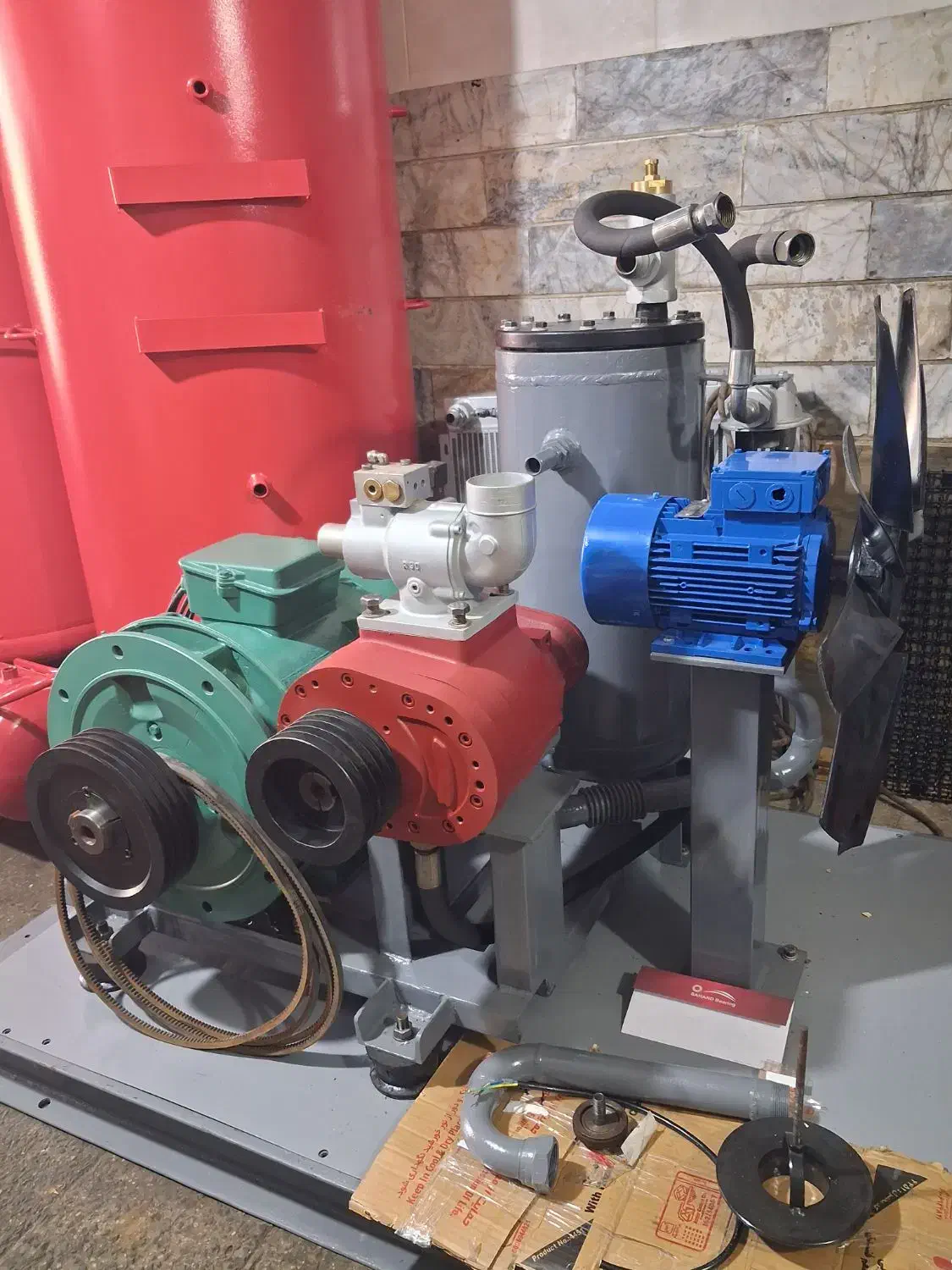 فروش کمپرسور ۷ مترمکعب ۵۵ کیلووات|ماشینآلات صنعتی|الوند, |دیوار